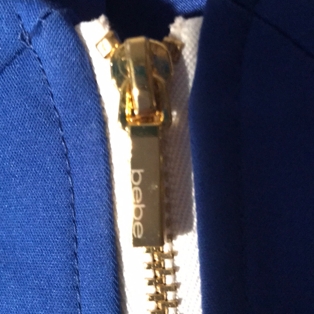 Bebe Crop Jacket Small Lined - image 6